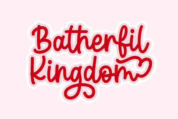 Batherfil Kingdom: A Vibrant Font for Playful Design