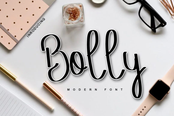Bolly: The Chic Script Font for Elegant Design