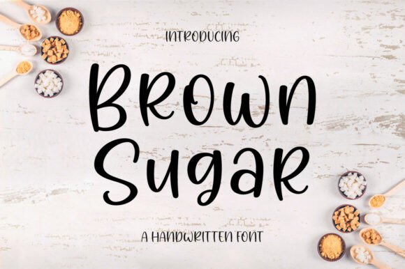Brown Sugar: Elegant Script for Modern Design