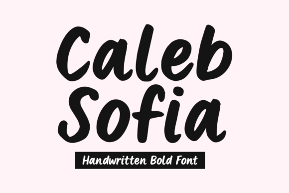 Caleb Sofia: A Bold Handwritten Script for Dynamic Design