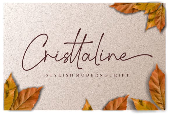 Cristtaline: Elevating Design with Modern Script Elegance
