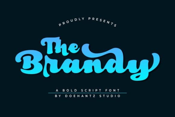 Discover The Brandy: A Bold Script for Impactful Branding