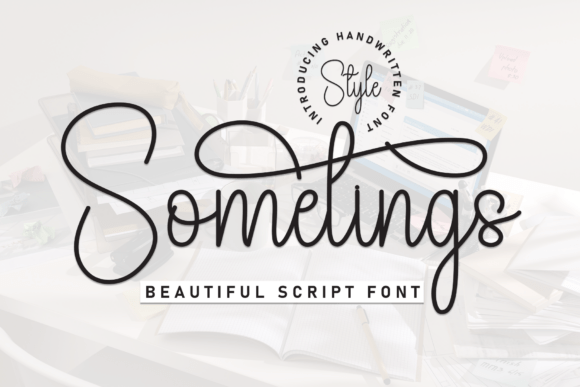 Elevate Your Design with Sometings Script Font