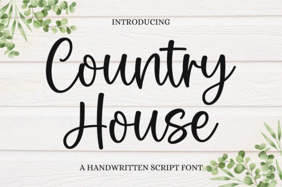 Elevate Your Visual Communication with Country House Typography