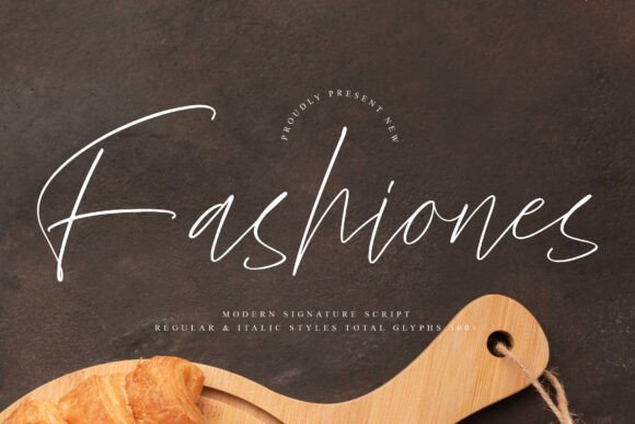 Fashiones: Elevating Design with Elegant Typography