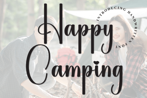 Happy Camping: The Elegant Script Font for Modern Design