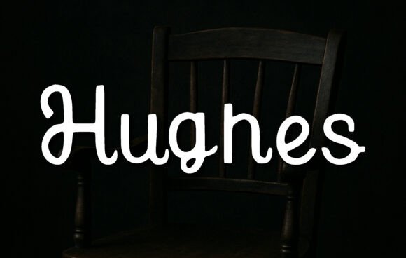 Hughes: The Friendly Script Font for Modern Design