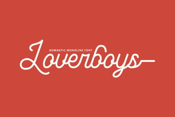Loverboys: A Timeless Typeface for Elegant Design