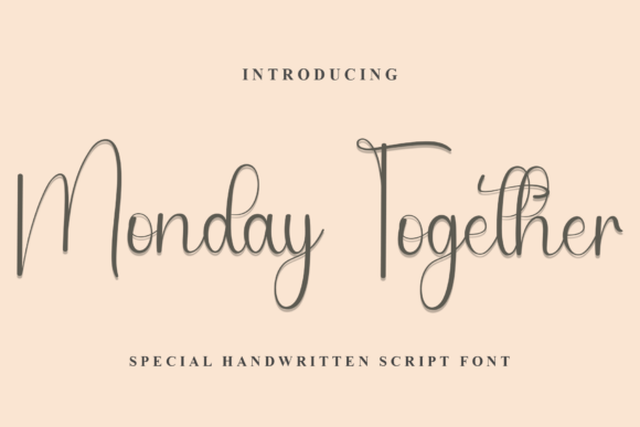 Monday Together: Elevating Designs with Elegant Script