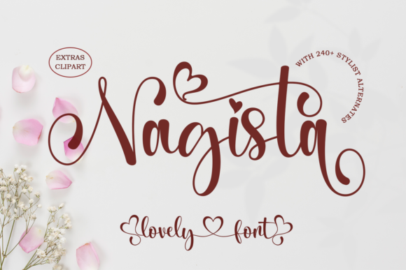 Nagista: Elevate Your Creative Projects with This Elegant Duo Font