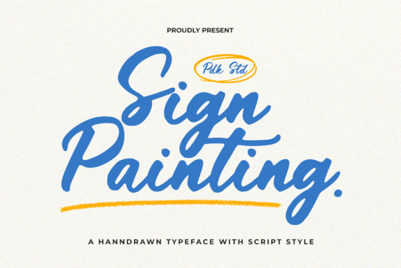 Sign Painting: A Typeface Capturing Coastal Charm
