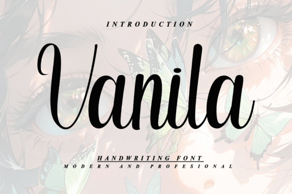 Vanila: The Script Font for Modern Elegance